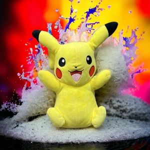Pokemon Pikachu 8-Inch Plush WCT 8" - stuffed animal Plushie